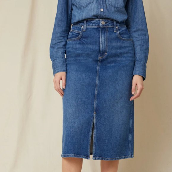 AMO Jean Skirt - Picture 1 of 5
